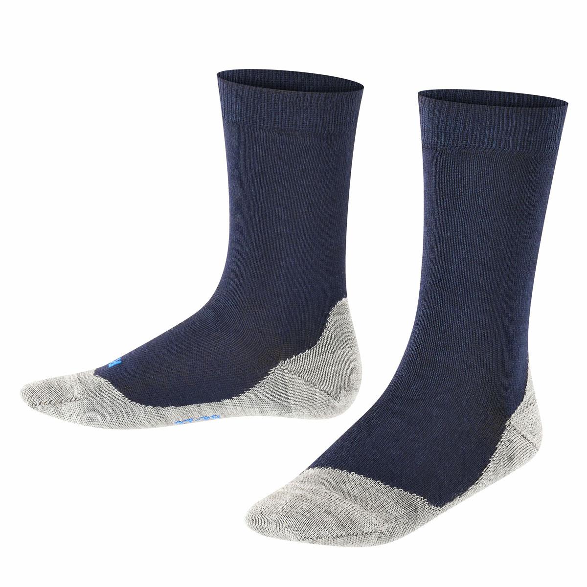 Falke Boys Cobalt Blue Kids Catspads Grip-soled Stretch-cotton Blend Socks  2-12 Years