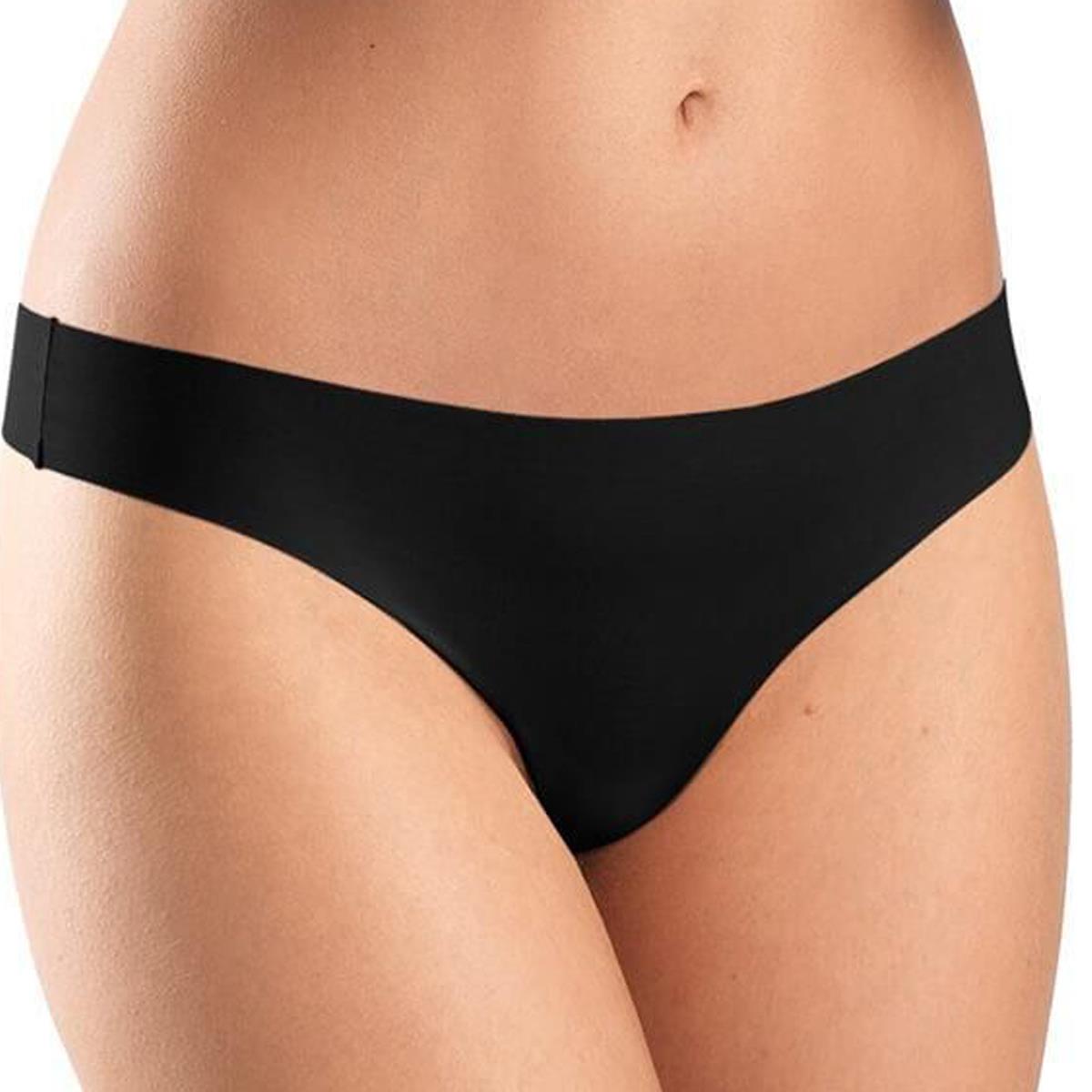 Women Ladies Pure Cotton Thongs ,No Show Back Invisible Back Thong
