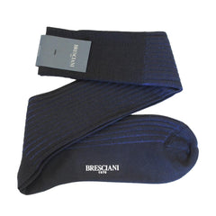 Shadow Wool Blend Knee High Socks - Men's