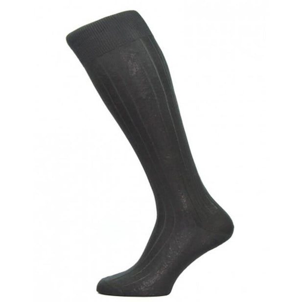 Asberley Silk Knee High Socks - Men's
