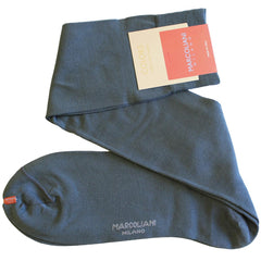 The Classic Plain Pima Cotton Knee High Socks - Men's