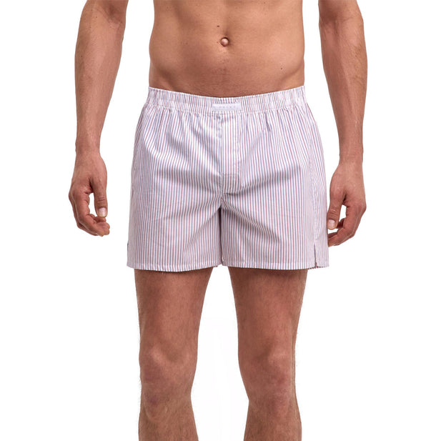 Pure Cotton Woven Boxers - Men's