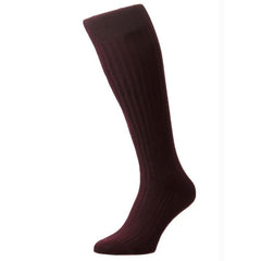 Danvers Cotton Lisle Knee High Socks - Men's