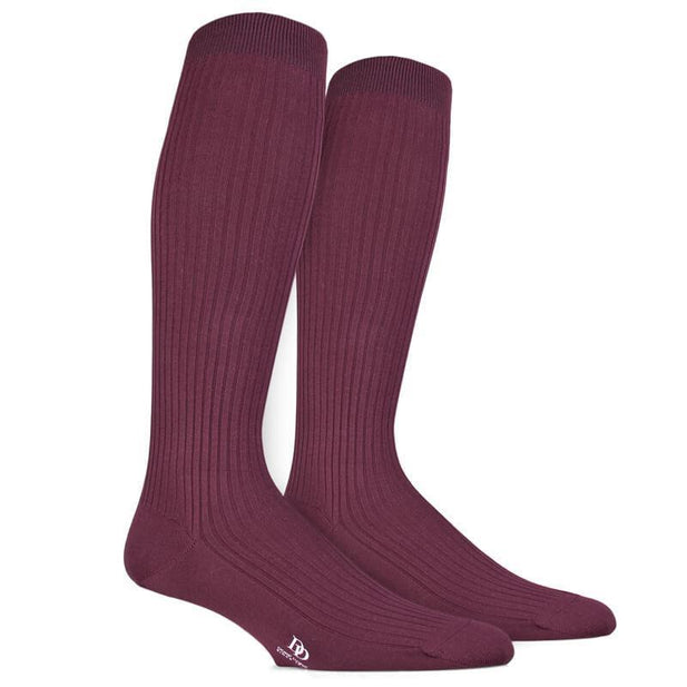 Pur Fil d'Ecosse Ribbed Knee High Socks - Men's -Outlet