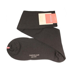 The Classic Plain Pima Cotton Knee High Socks - Men's
