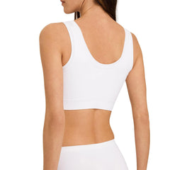 Touch Feeling Padded Crop Top - Women's