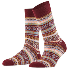 Fair Isle Delight Socks - Women's-Outlet