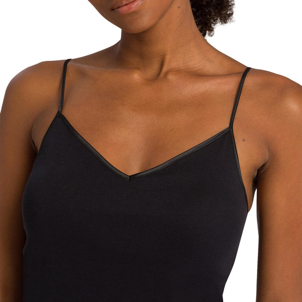Cotton Seamless Padded Spaghetti Top - Women's