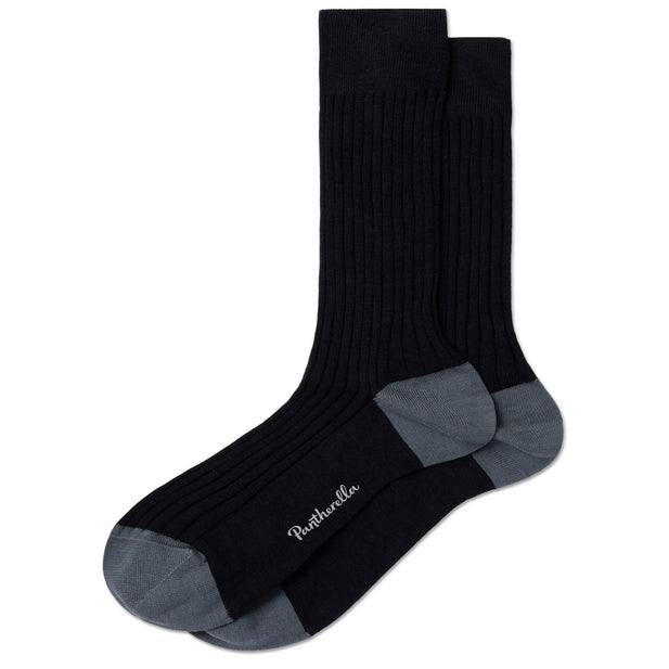 Stratford Merino Wool Heel & Toe Socks - Men's