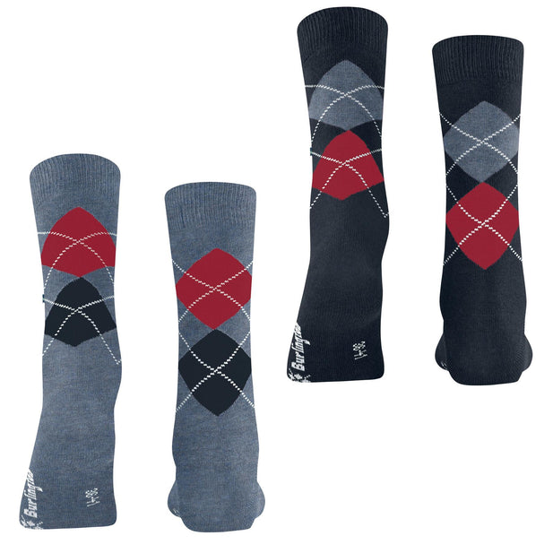 Everyday 2-Pack Argyle Socks - Women's