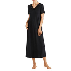Moments Short Sleeve Long Nightdress - Women's