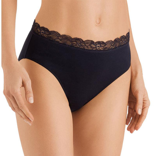 Cotton Lace Maxi Briefs - Women's