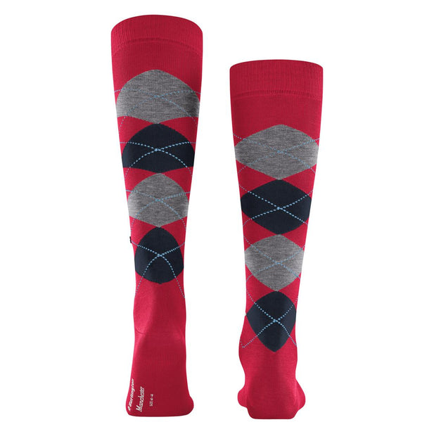 Manchester Argyle Knee High Sock - Men
