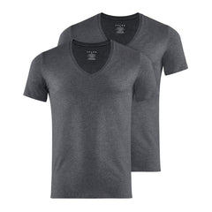 Daily Comfort Deep V Neck T-Shirt 2 Pack - Men's
