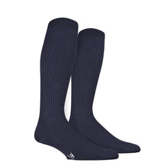 Pur Fil d'Ecosse Ribbed Knee High Socks - Men's