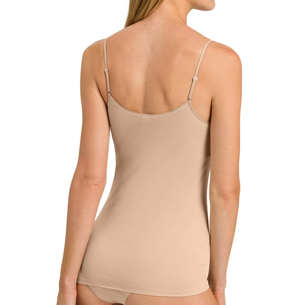 Cotton Seamless Padded Spaghetti Top - Women's
