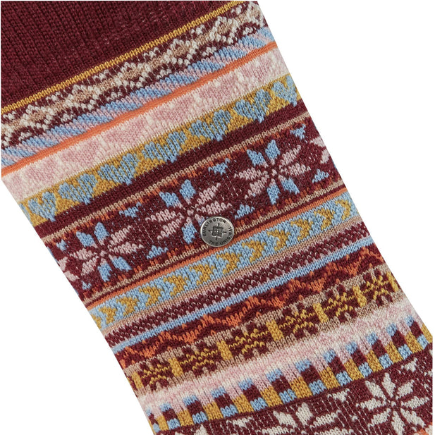 Fair Isle Delight Socks - Women's-Outlet