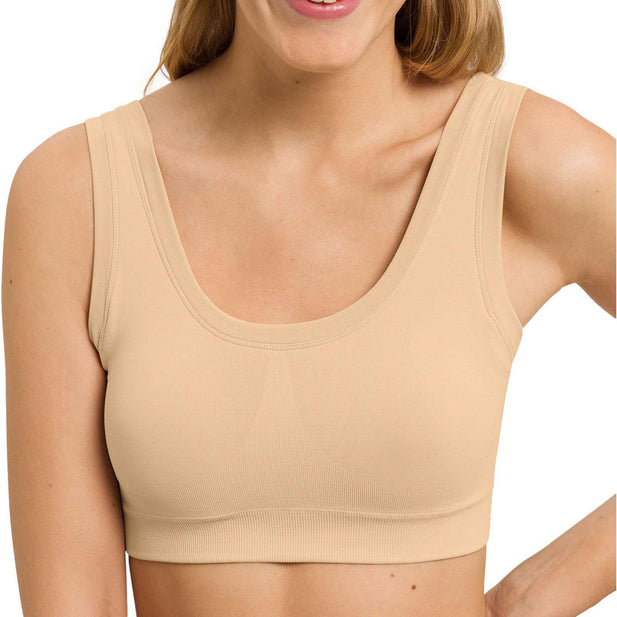 Touch Feeling Padded Crop Top - Women's