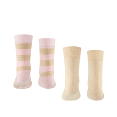 Happy Stripe 2-Pack Socks - Children's
