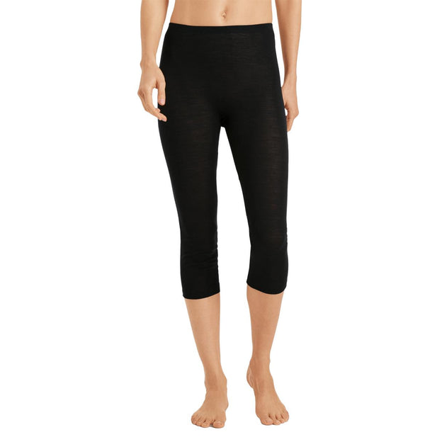 Woolen Silk Crop Leggings - Women's