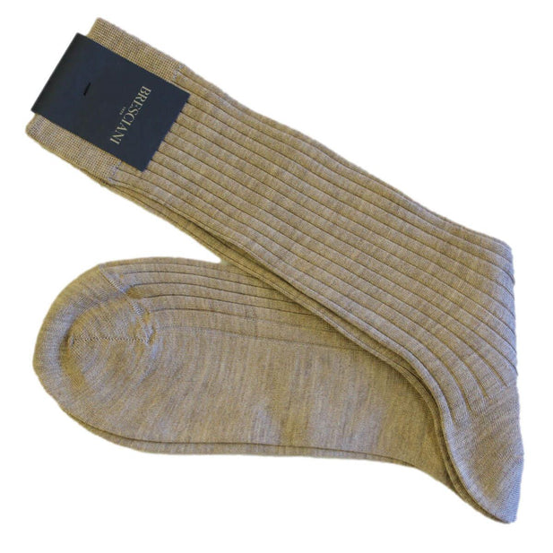 Quirinale Cashmere & Silk Mid-Calf Socks - Men's