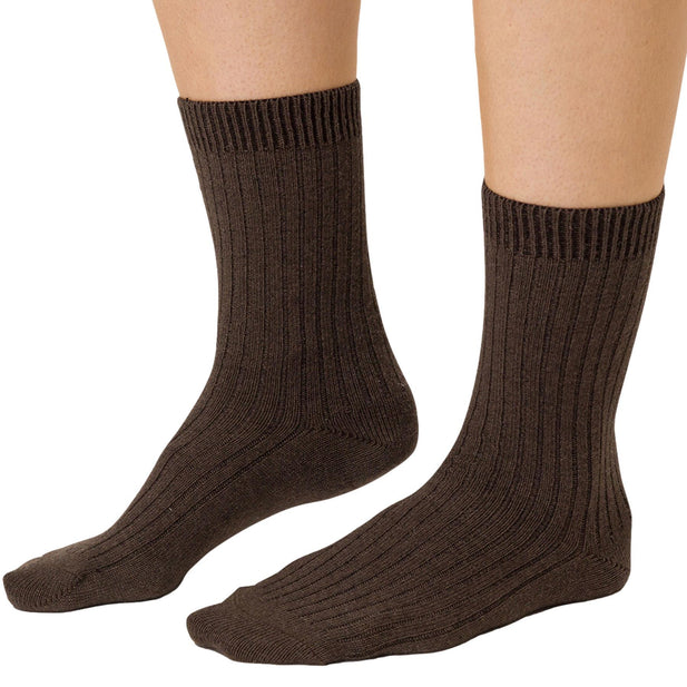 Wool Cashmere Blend Socks - Men's & Women's