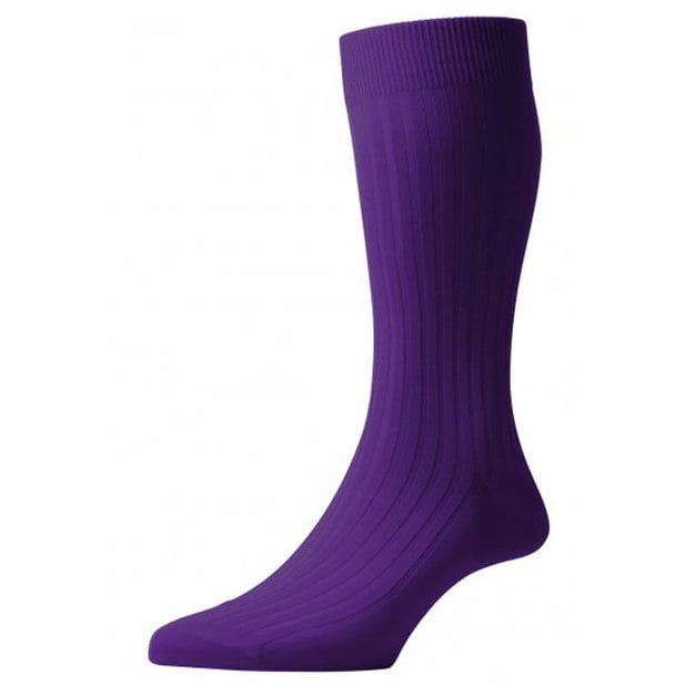 Danvers Cotton Lisle Socks - Men's