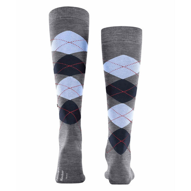 Manchester Argyle Knee High Sock - Men
