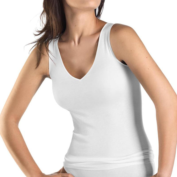 Cotton Seamless Tank Top - Women's