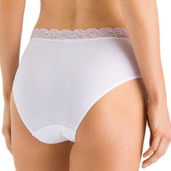 Cotton Lace Maxi Briefs - Women's
