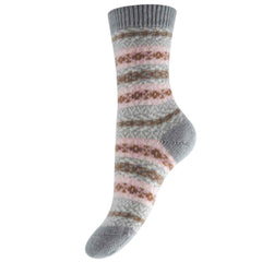 Skye Fair Isle Cashmere Socks - Women's