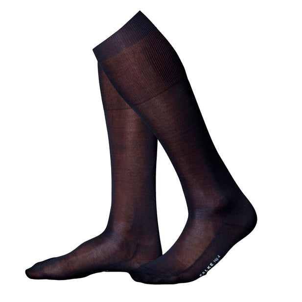 No 4 Silk Knee High Socks - Men's