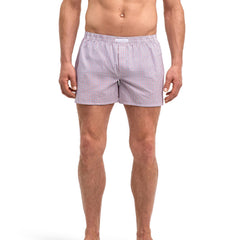 Pure Cotton Woven Boxers - Men's