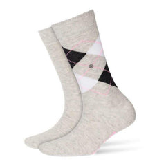 Everyday 2 Pack Argyle & Plain Socks - Women's