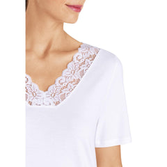 Moments Short Sleeve Long Nightdress - Women's