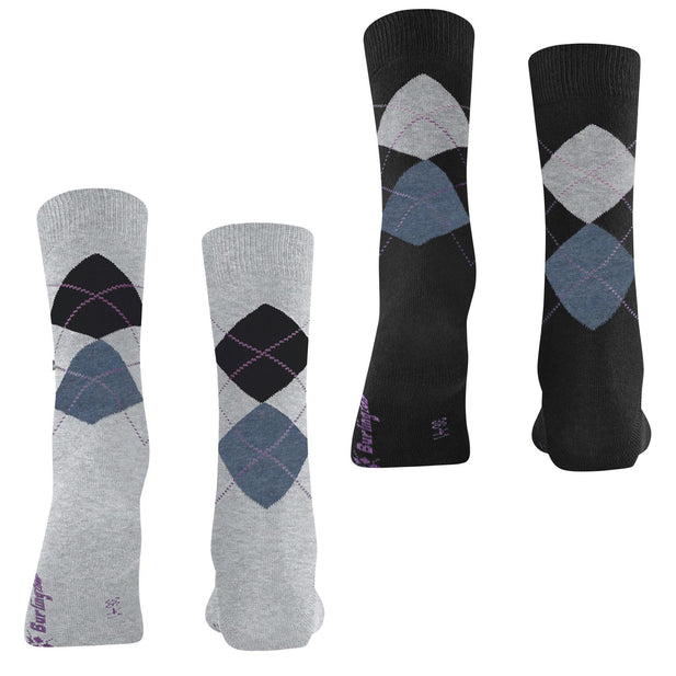Everyday 2-Pack Argyle Socks - Women's
