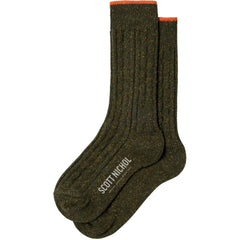 Blair Wool Cable Knit Socks - Men's