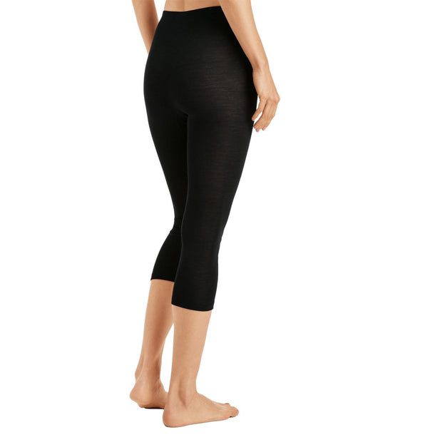 Woolen Silk Crop Leggings - Women's