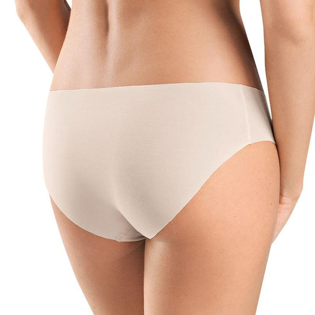 Invisible Cotton Midi Briefs - Women's-Outlet