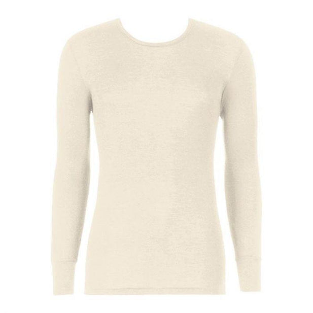 Woolen Silk Long Sleeve T-Shirt - Men's