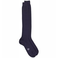 Laine (Merino Wool) Wide Ribbed Knee High Socks - Men's