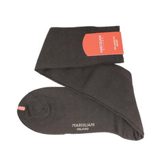 The Classic Plain Pima Cotton Knee High Socks - Men's