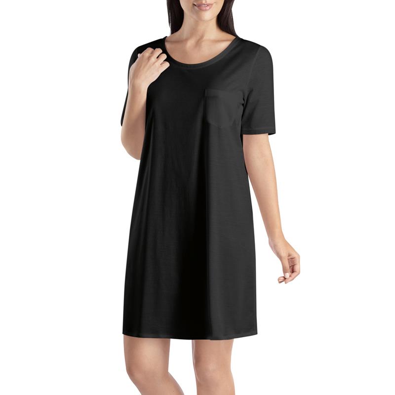 Cotton Deluxe Short Sleeve Nightdress - Women's