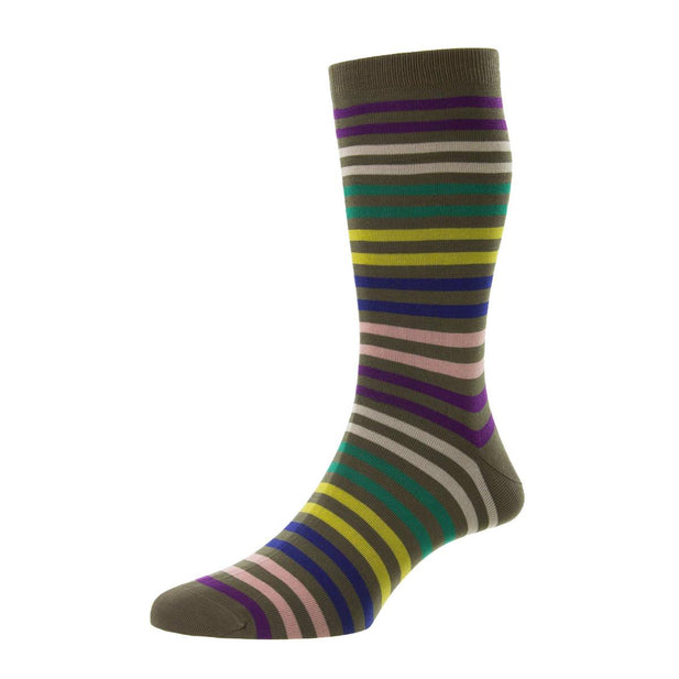 Kilburn Cotton Lisle Socks - Men's-Outlet