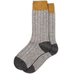 Thornham Wool & Silk Blend Socks - Men's