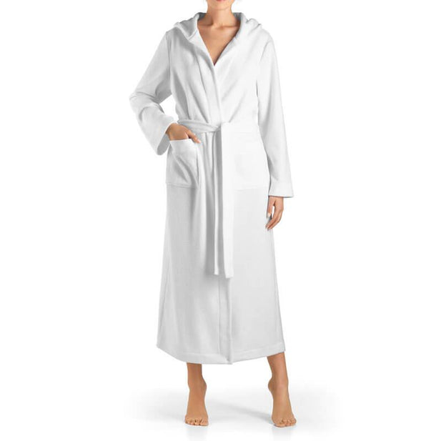 Plush Hooded Robe - Women's