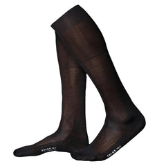 No 4 Silk Knee High Socks - Men's