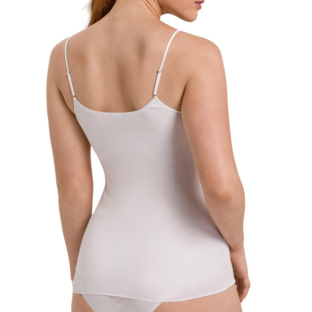 Cotton Seamless Padded Spaghetti Top - Women's