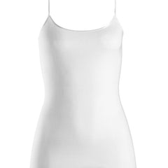 Cotton Seamless Round Neck Spaghetti Top - Women's