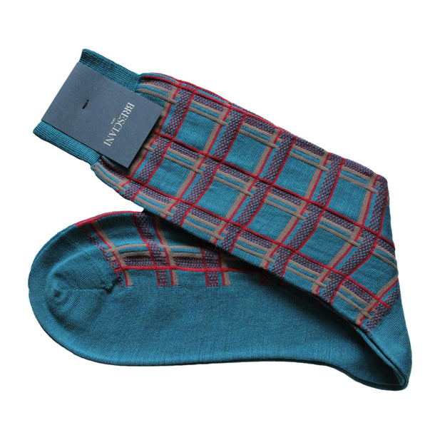 Cornish Tartan Socks - Men's